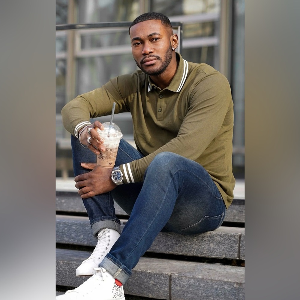 Fashion Nova - Wilson Long Sleeve Polo